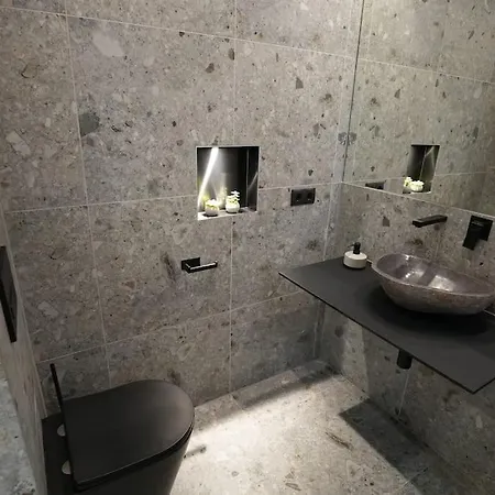 Mit Badewanne, Kamin Und Parkplatz Διαμέρισμα