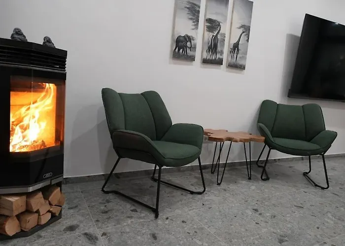 Mit Badewanne, Kamin Und Parkplatz Apartment